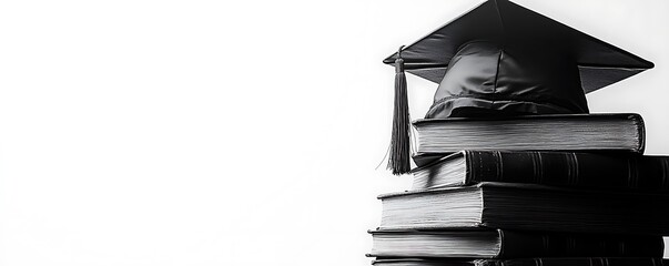 Graduation day close-up on campus achievement and celebration