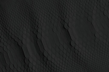 black python skin as background. snake skin texture with natural pattern