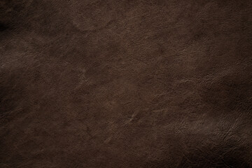 brown buffalo skin texture, dark leather background