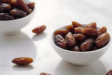 dried dates on a table
