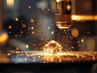Brilliant Diamond: Precision Cutting in Action