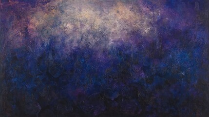 Obraz premium Nocturne: A Celestial Tapestry of Purple Hues