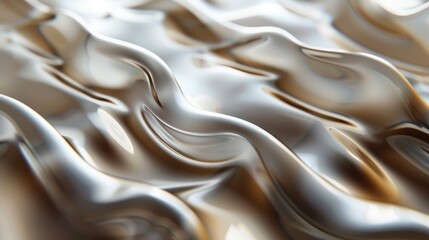 Obraz premium Liquid Metallic Texture Background Design
