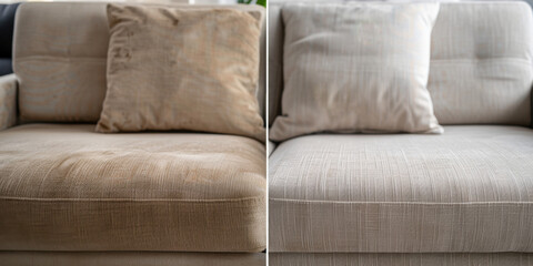 Sofa Cleaning: Before & After Transformation