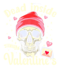 Dead Inside but It's Valentine's Day PNG