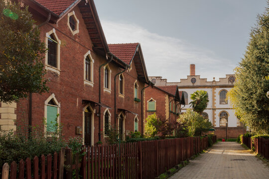 The Leumann Village, nearby the city of Torino, is an intact example of industrial workers village of the 19th century.