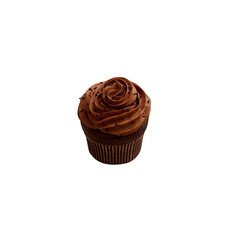 A close-up view of the cake with a transparent background is suitable to complete your design needs