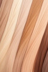 Obraz premium Exploring the rich tapestry of hair pigmentation gradients highlighting natural beauty and diversity