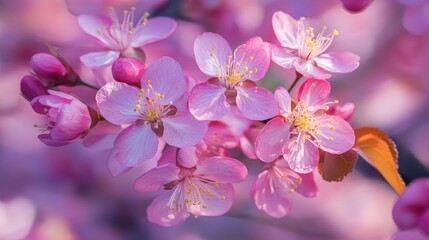 beauty flower blooming, nature background