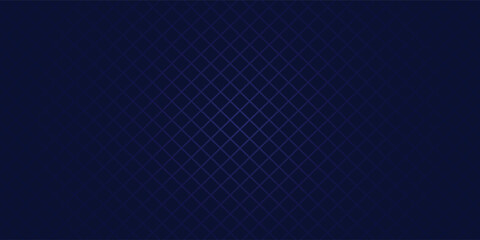 Abstract blue background with blue glowing diagonal geometric lines. Modern shiny blue rounded rectangle lines pattern. Minimalist graphic design. Futuristic technology concept