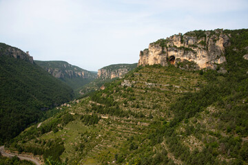 Gorges de la Jonte, Parc naturel régional des grands causses, 48, Lozère, Région Languedoc Roussillon, France