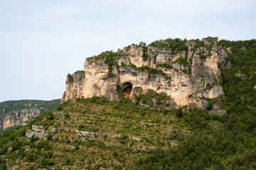 Gorges de la Jonte, Parc naturel régional des grands causses, 48, Lozère, Région Languedoc Roussillon, France