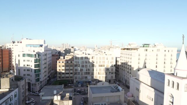 View of Tripoli in Libya from the rooftop