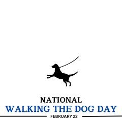 national walking the dog day 