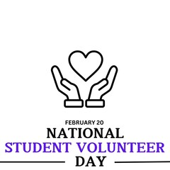 national student volunteer day