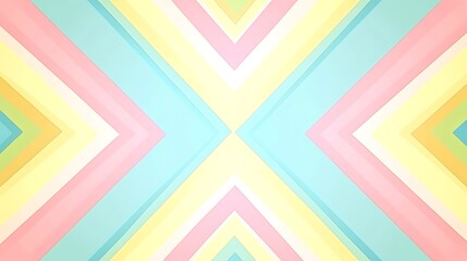 Obraz premium Abstract Pastel Chevron Pattern Design