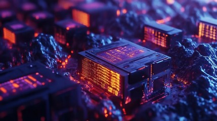 Mining big data sets for advanced analytics and processing copy space, information, vibrant, Overlay, data center