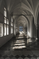Obraz premium korytarz w Malborku