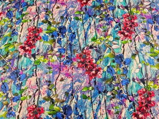 Fototapeta premium colorful flowers background