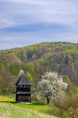 Belfry near Church of St. Martin, Cerin, Polana, Slovakia © Richard Semik