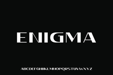 Display alphabet font vector design suitable for headline, poster, logo, magazine and many more