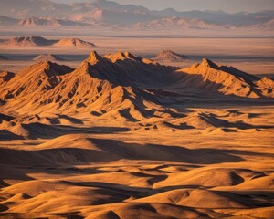 Naklejka premium Dramatic Sandstone Ridges