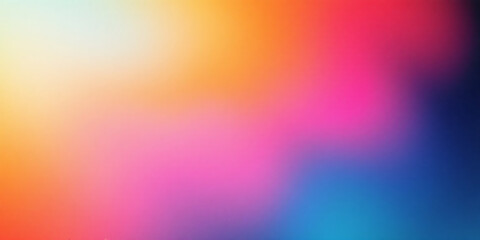 Retro-inspired grainy texture background with a turquoise, tangerine, and fuchsia gradient. Perfect for vintage aesthetics, music covers, and creative branding.