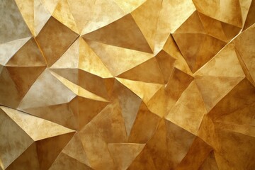 gold background with abstract geometric shapes creating a modern elegant textured design