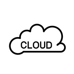 cloud computing icon