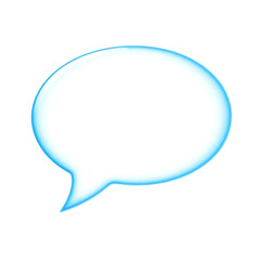Blue message box