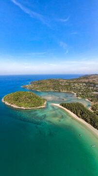 beach and sea at Bang Tao & Layan Beach, Phuket Thailand