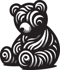 toy victor design isolated on the white background.