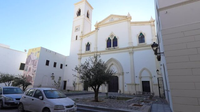 Catholic church at medina of Tripoli, Libya