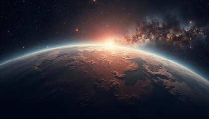 Earthrise: A Cosmic Sunrise Over Our Planet