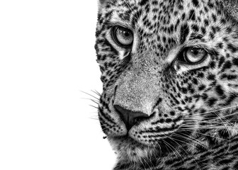 close up of a leopard