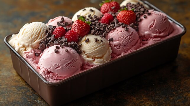 Ice cream is a delightful frozen treat enjoyed worldwide, bringing joy with every creamy bite. Made from milk, sugar, and flavorings, it comes in countless varieties, from classic vanilla to exotic ma