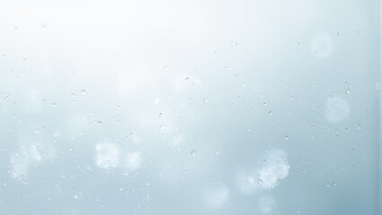 Fototapeta premium Abstract macro shot of frosted glass with light scattering into soft shapes