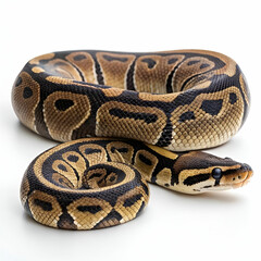Fototapeta premium ball python snake