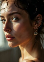Fototapeta premium Lifestyle portrait of a modern person in natural environment