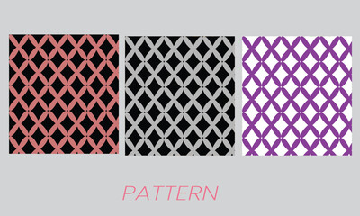 Set of floral design elements. Seamless patterns, seamless borders, circle frame. Beautiful for any plain and chic elegance designs. Vector 