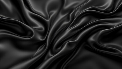 Obraz premium Elegant black background dark material texture with noise, dust, grain effect. Minimal, clean, modern and stylish backdrop. Dark mode. For web or print premium and luxury design. Dark Mode