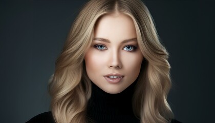 Naklejka premium Portrait einer jungen blonden Frau