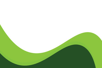 abstract green background with waves
