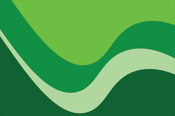 abstract green background with waves