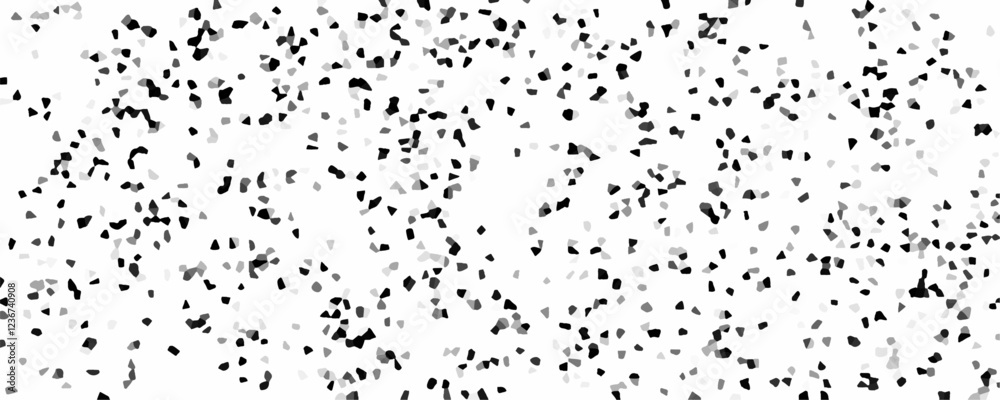 Poster abstract terrazzo flooring polished stone surface. light gray and white mosaic seamless pattern. tex