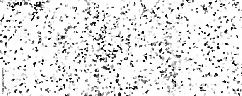 Poster abstract terrazzo flooring polished stone surface. light gray and white mosaic seamless pattern. tex
