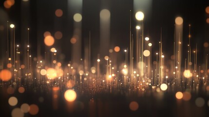 charts and graphs with blurred lines and glowing lights representing statistical analysis and data visualization concept