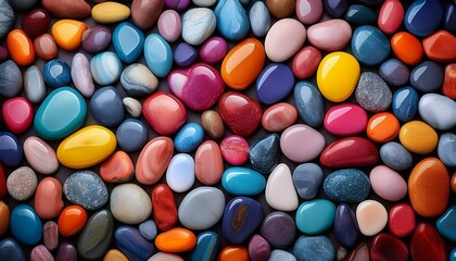 Obraz premium colorful chocolate candies