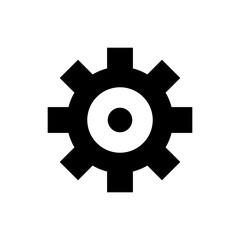 gear icon isolated element