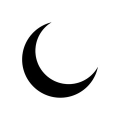 crescent moon symbol © santi
